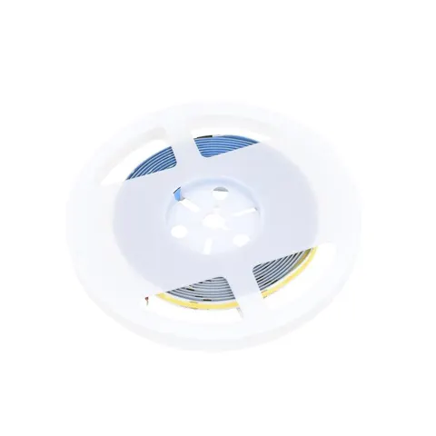 Taśma Led Premium 24v Dc Cob 1920led/5m 9,5w/1m Ip20 3lata Gw. Biała Zimna