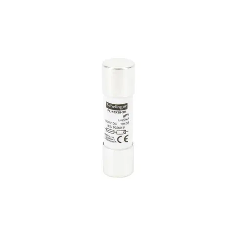Wkładka Topikowa Cylindryczna 10x38mm 1000v Dc 6a