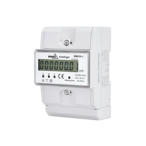 Wskaźnik Energii 3 Fazowy 5 (80) A