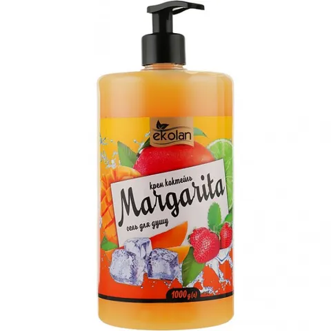 EKOLAN Kremowy żel pod prysznic MARGARITA, 1000 ml