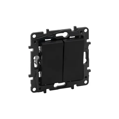 NILOE STEP Łącznik świecznikowy 10A 250V moduł, czarny; 863505 LEGRAND