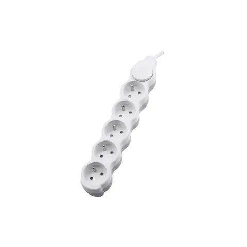 PRZEDŁUŻACZ NB 5X 2P+Z+WYŁ. 1.5MM X 5.0M; B05-NB5GW5M, BEMKO