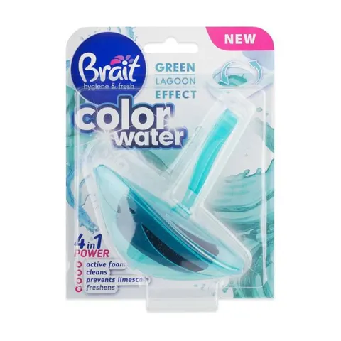 BRAIT HYGIENE & FRESH Zawieszka do toalety GREEN LAGOON EFFECT, 40 g