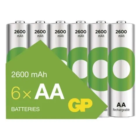 Akumulatorek ReCyko 2600 AA (HR6) 6PP /*MPP; B2527V, GP BATTERIES