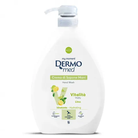 DERMOMED Mydło w płynie LIMONKA, 1000 ml z pompką