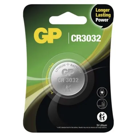 GP Bateria litowa guzikowa CR3032 1BL
