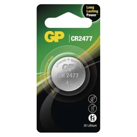 GP Bateria litowa guzikowa CR2477 1BL