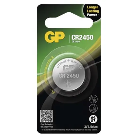 GP Bateria litowa guzikowa CR2450 1BL