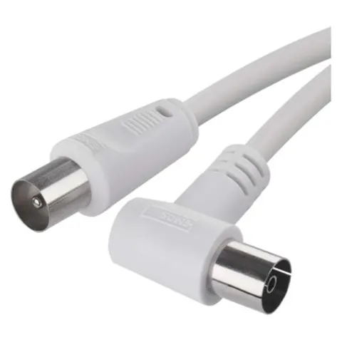 kabel antenowy ekranowany 90° 2,5m