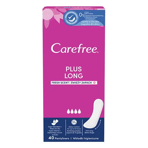 CAREFREE PLUS LONG FRESH