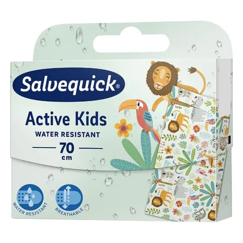 SALVEQUICK PLASTRY KIDS ACTIVE