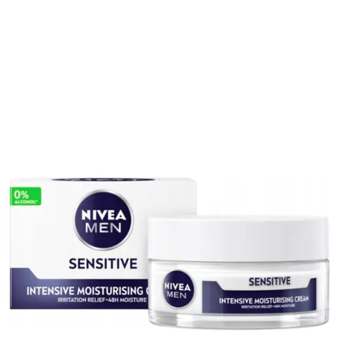 NIVEA MEN SENSITIVE Krem do twarzy NAWILŻAJĄCY, 50 ml