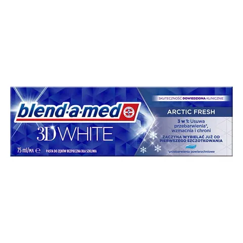 BLEND-A-MED 3D WHITE ARCTIC FRESH