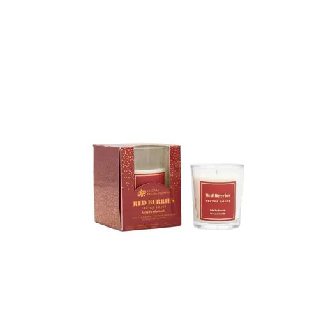 LA CASA DE LOS AROMAS X-MAS Świeca zapachowa CZERWONE OWOCE, 120 g