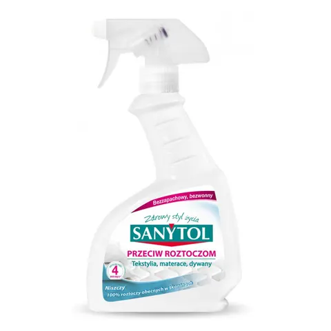 SANYTOL Spray przeciw roztoczom DEZYNFEKUJĄCY, 300 ml