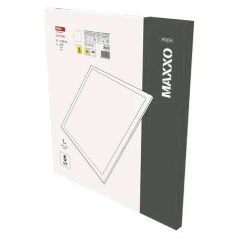 Panel LED MAXXO 60×60 36W IP20 ciepła biel UGR