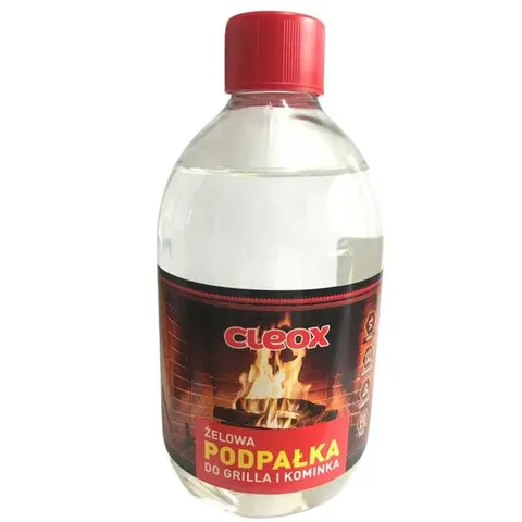 CLEOX ROZPAŁKA DO GRILLA I KOMINKA ŻELOWA, 300 ml