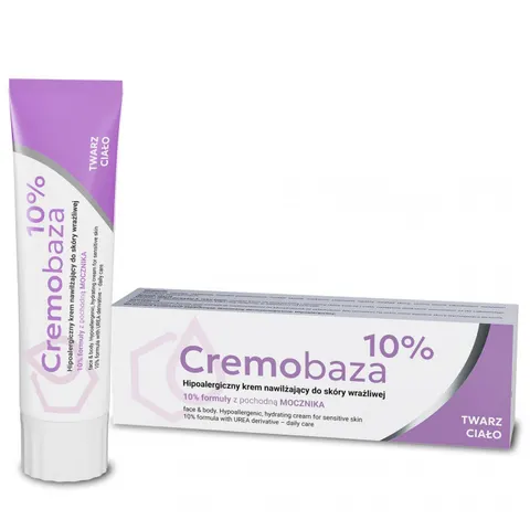 CREMOBAZA 10% Krem Półtłusty z Mocznikiem, 30 g