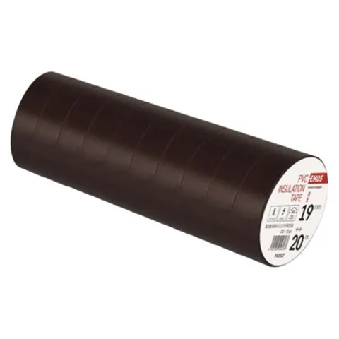 Taśma izolacyjna PVC 19mm / 20m brązowa