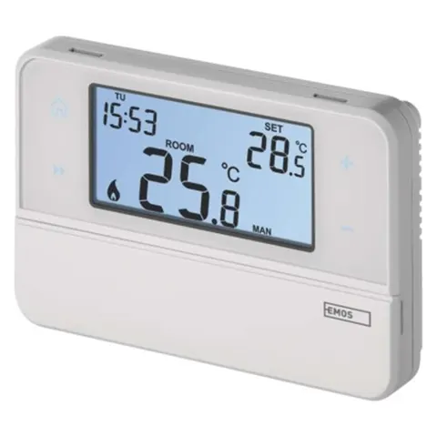Programowalny termostat pokojowy, przewodowy z OpenTherm, P5606OT