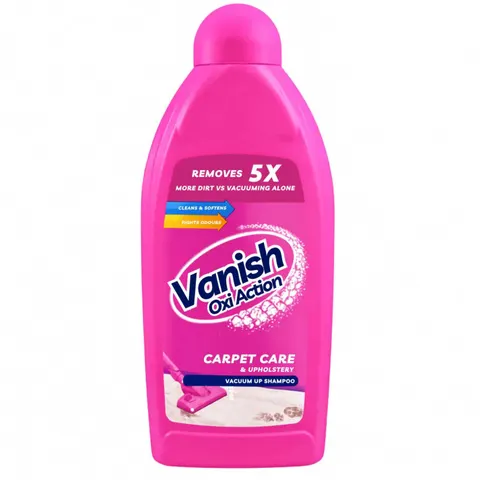 VANISH szampon do ręcznego prania dywanów, USUWANIE GŁEBOKICH ZABRUDZEŃ, 450 ml