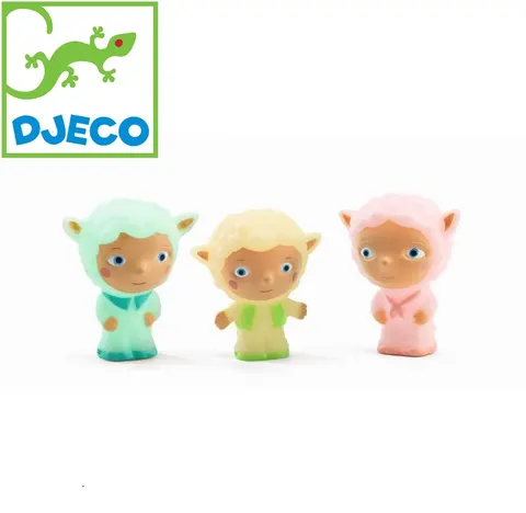 Figurki gumowe do zabawy PATACHOU - 3 szt, Djeco