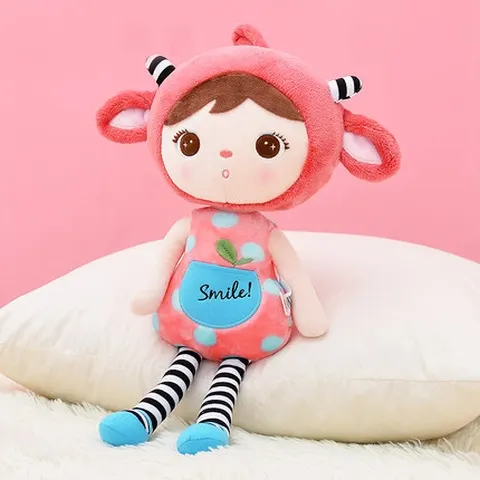 Lalka Metoo Smile truskawka 50cm z imieniem