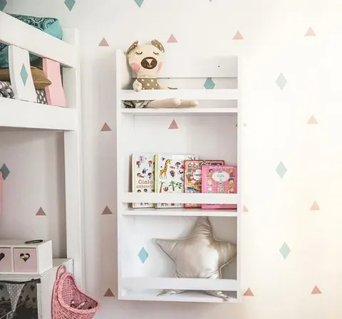 Półka na książki biblioteczka głęboka Bambooko