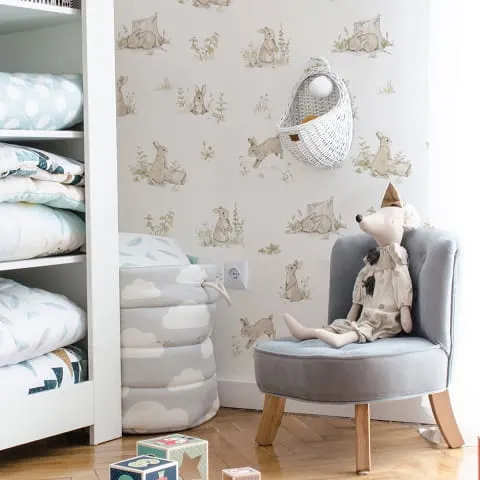 Tapeta dziecięca Rabbit Day Króliczki