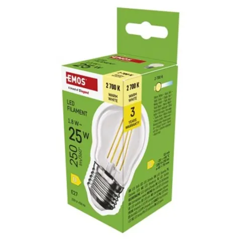 Żarówka LED Filament Mini Globe / E27 / 1,8 W (25 W) / 250 lm / ciepła biel