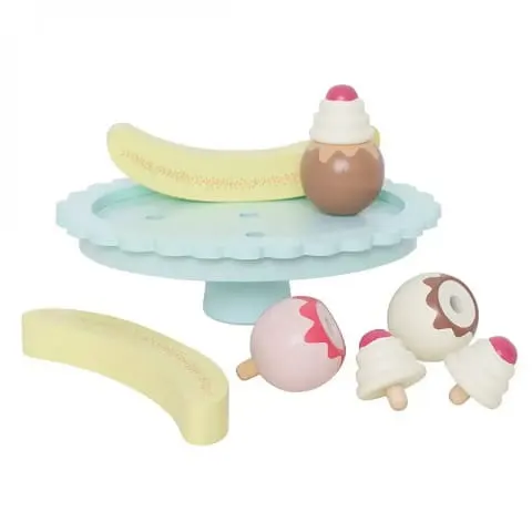 Deser bananowy banana split Jabadabado