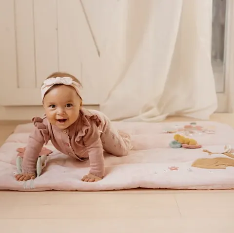 Mata aktywizująca interaktywna do zabawy dla dziewczynki Fairy Garden Little Dutch