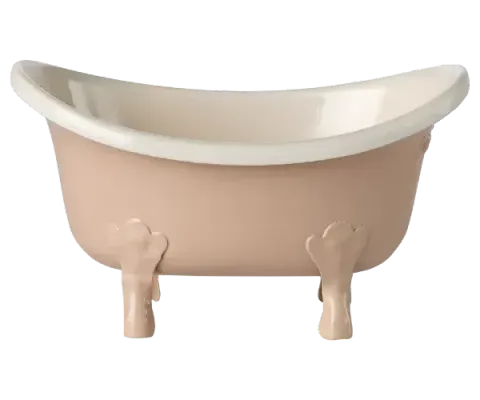 Maileg Wanna bathtub metalowa różowa mała dla myszek