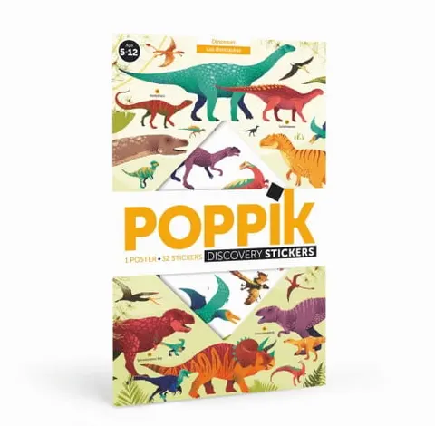 Wyklejanka Dinozaury, Poppik