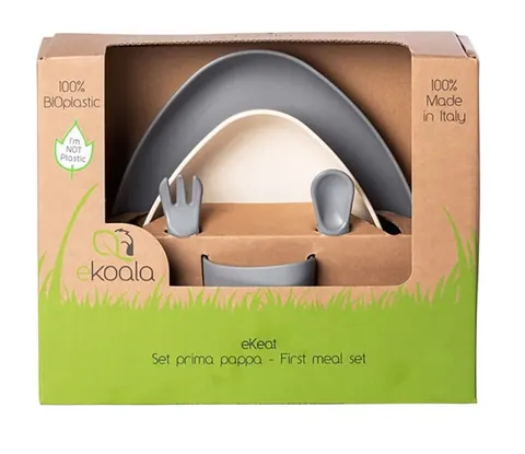 eKoala Zestaw Obiadowy Stone BIOplastik