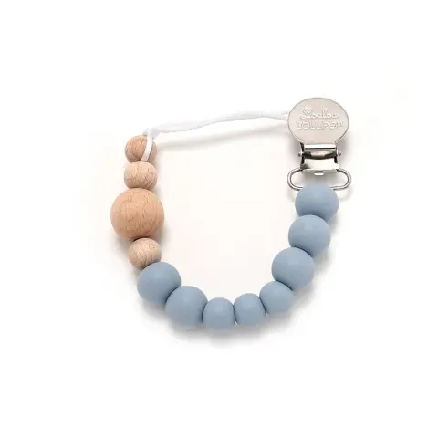 Zawieszka Color Block - Dusty Blue, LouLou Lollipop