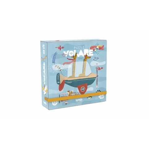 Puzzle dla dzieci, Latanie - Samolot, Volare | Londji®