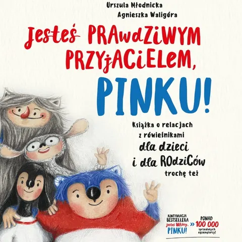 Jesteś prawdziwym przyjacielem, Pinku! Wydawnictwo Sensus