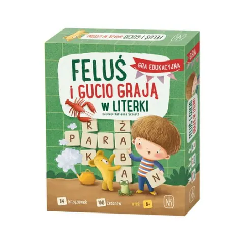 Gra Feluś i Gucio grają w literki