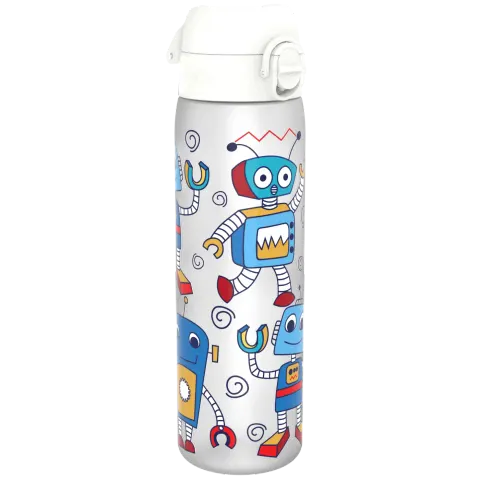 ION8® - Smukła butelka/bidon na wodę, Roboty, 500ml