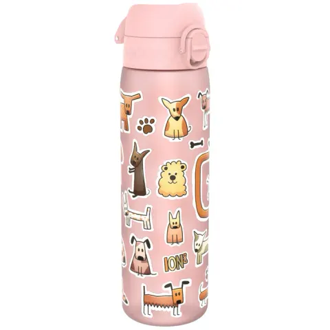 ION8® - Smukła butelka/ bidon na wodę, Pieski, 500ml