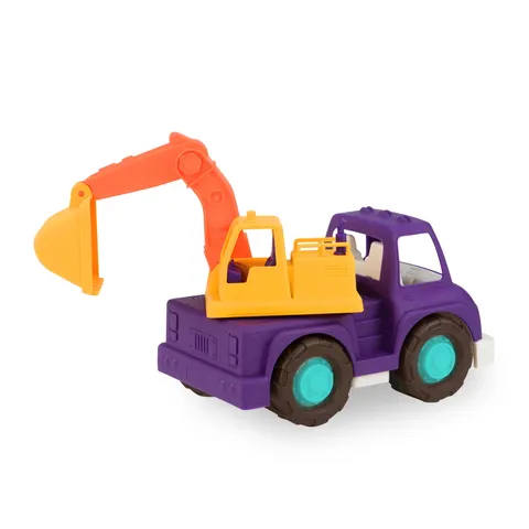 CIĘŻARÓWKA z KOPARKĄ – Excavator Truck. Wonder Wheels
