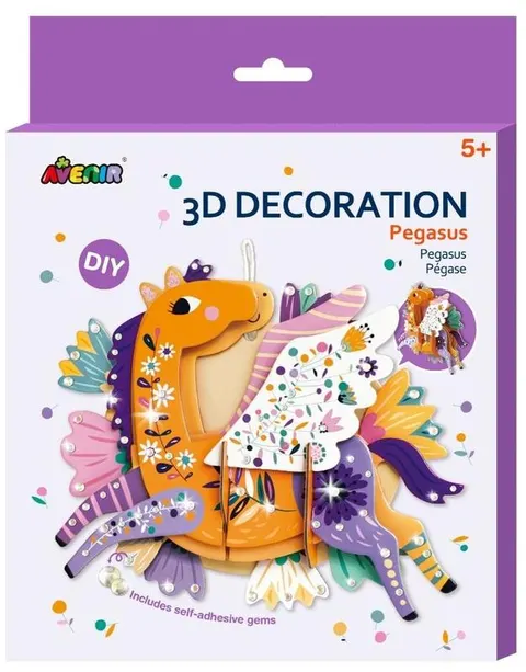 Dekoracje 3D - Pegaz. Avenir