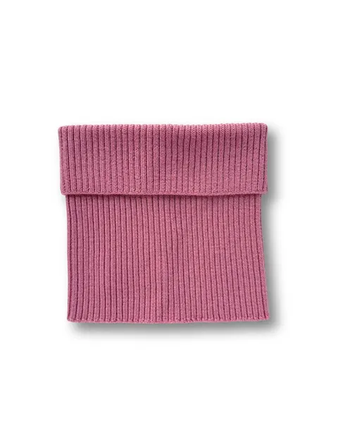 Komin 100% wełna merino, różowy. Strojmisie