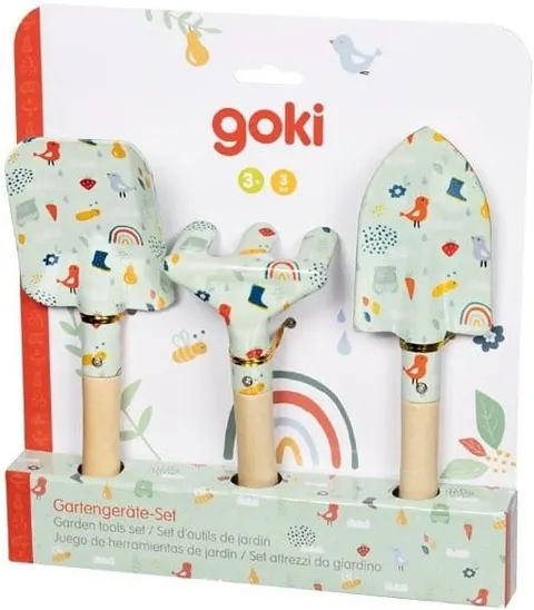 Poręczne narzędzia ogrodowe. Goki
