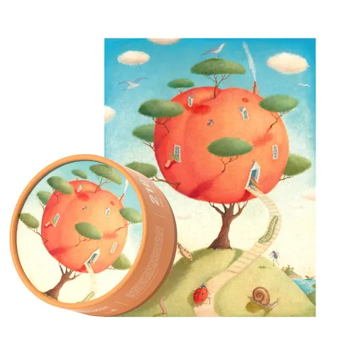 Puzzle Alison Jay – Brzoskwiniowy Raj 216 el. - Mideer