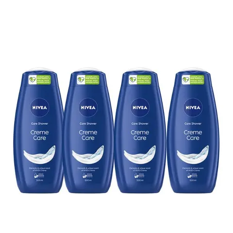 NIVEA Żel pod prysznic CREAM CARE, 500 ml, pakiet 4 szt.