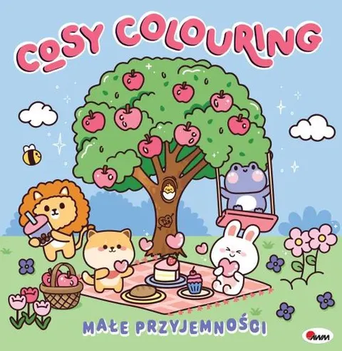 Małe przyjemności. Cosy colouring. Wydawnictwo AWM