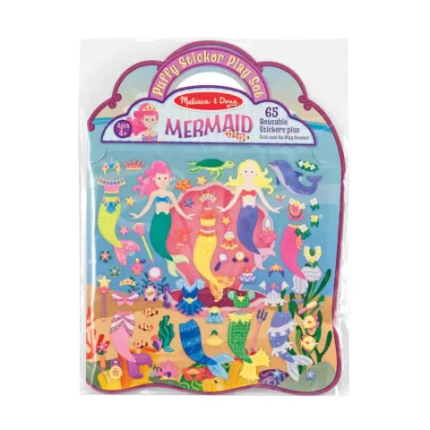 Naklejki wypukłe wielorazowe – Syrenki. Melissa&Doug