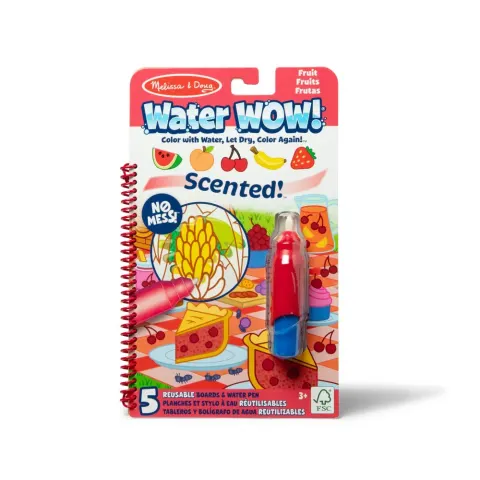 Water Wow! Zapachowa kolorowanka wodna - Owocki. Melissa&Doug